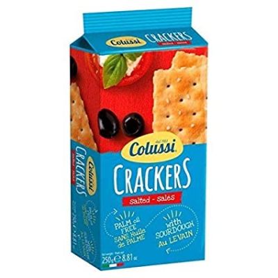 Colussi salt crackers 250g
